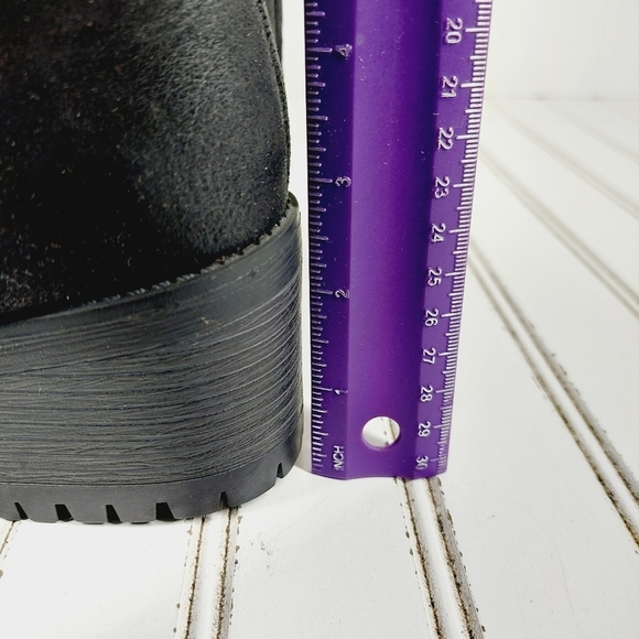 NEW Bella Vita Women's Lorielle Black Leather Buckle Tall Heeled Boots M355 - Picture 12 of 13